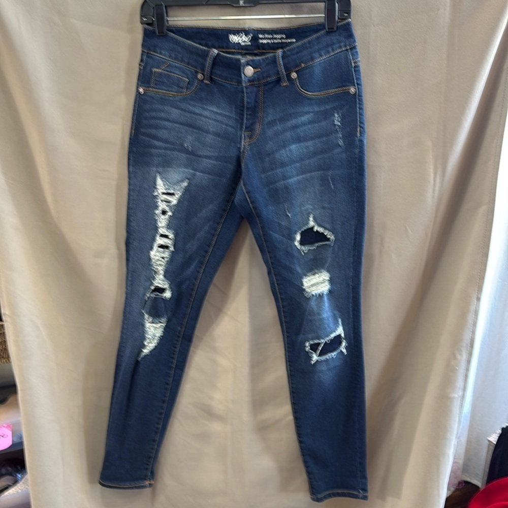 Mossimo Mid-Rise Jegging Jeans Size 4 / 27 Blue